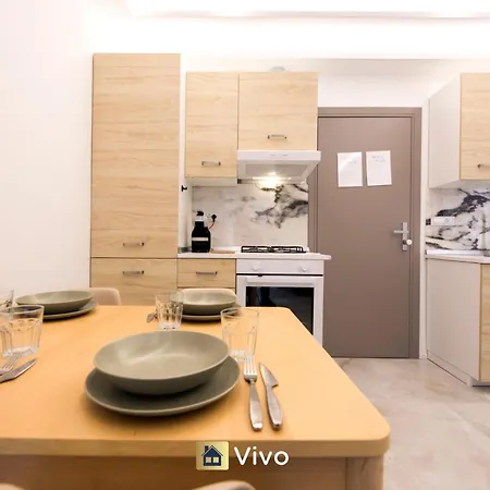 아파트 Vivo - | Wifi | 1br | Lux| Gaslini 제노바